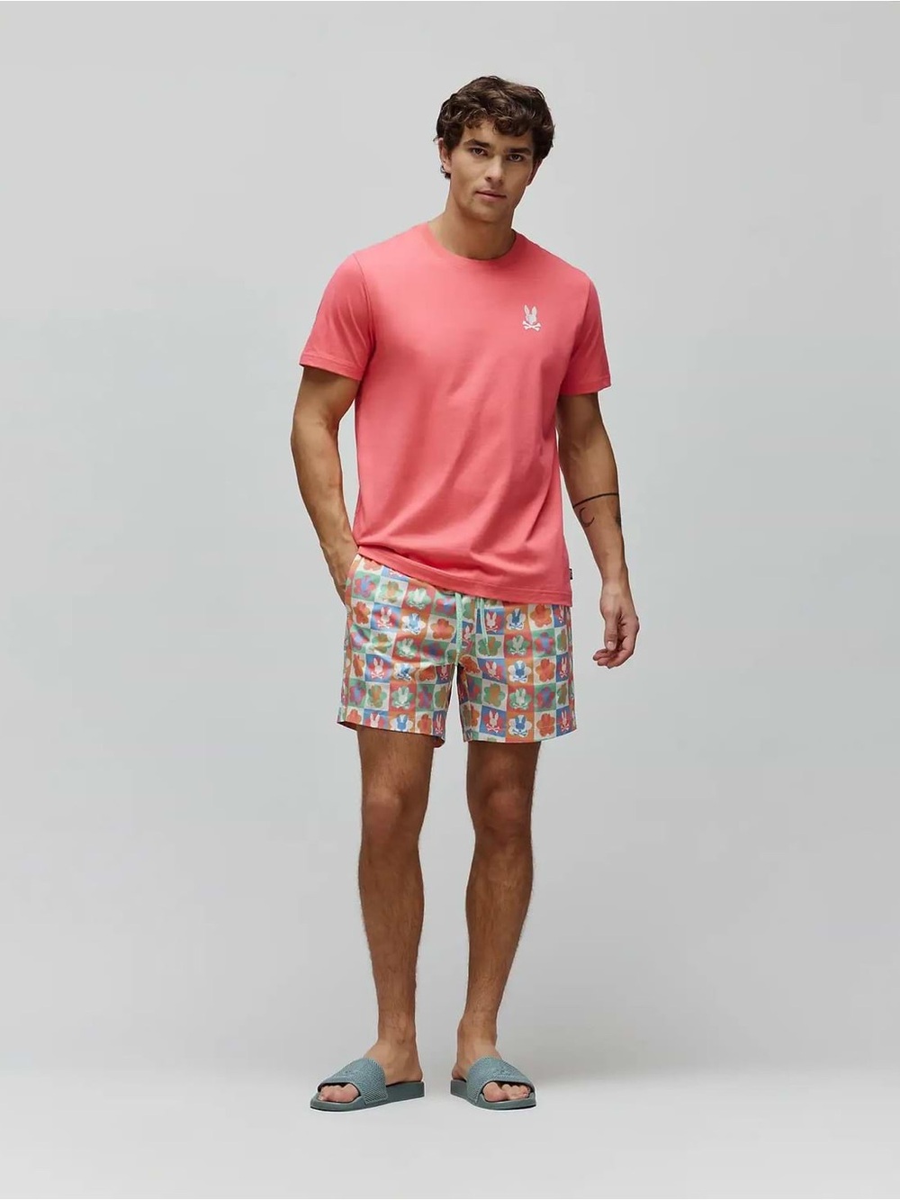 Psycho Bunny Short Sleeve Crew Neck Tee